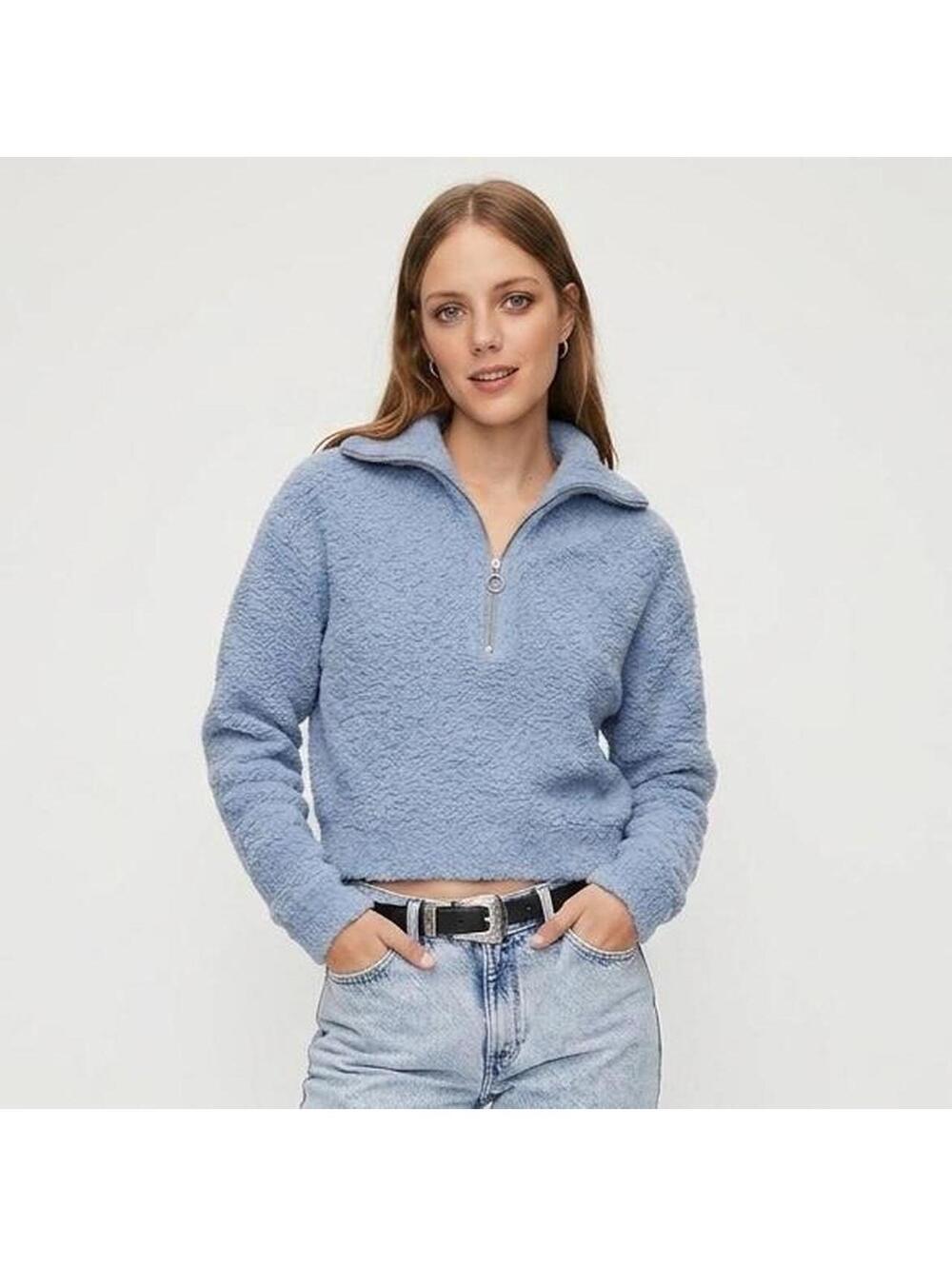 Aritzia Women's Blue Jumper